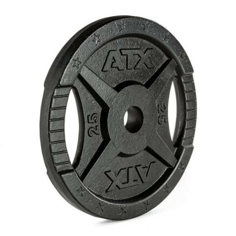 ATX® Viktskiva - 50 mm - gjutjärn - 0,5 till 25 kg