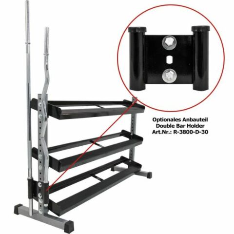 D - Double Bar Holder 30 mm